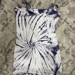Tie-Dye Spaghetti Strap Dress